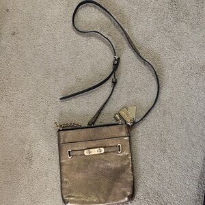 Coach Metallic Gold Crossbody Bag